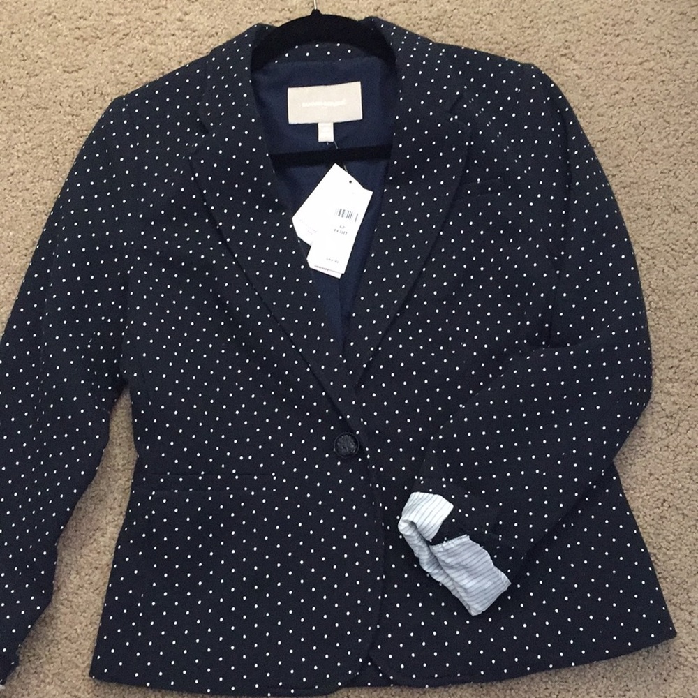 NWT Black polka dot Women’s Blazer